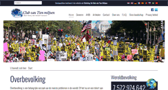 Desktop Screenshot of overpopulationawareness.org